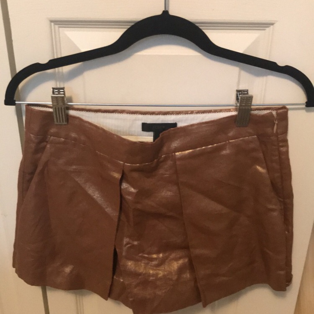 Jcrew Size 0 Copper Skort